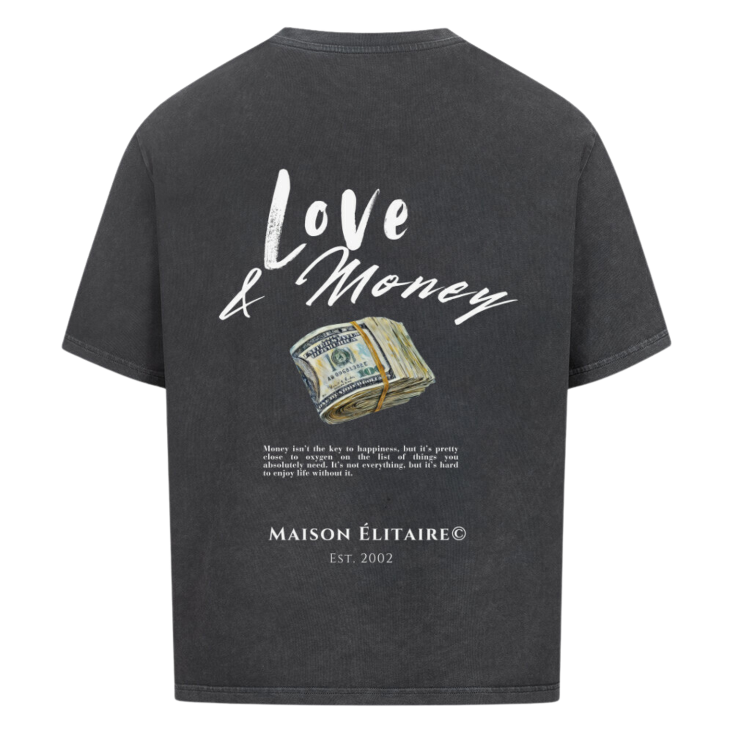 LOVE & MONEY – Premium Oversized Shirt