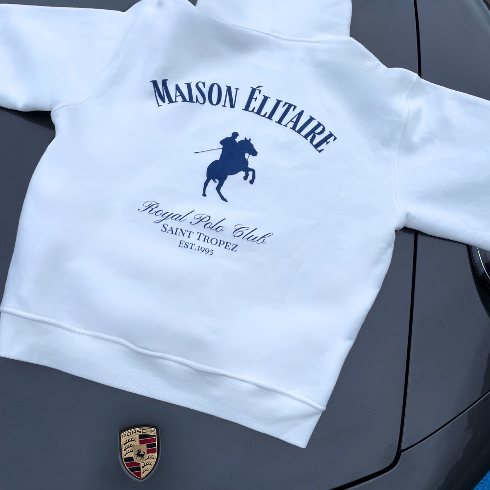 SAINT TROPEZ POLO CLUB - Premium Oversized Hoodie